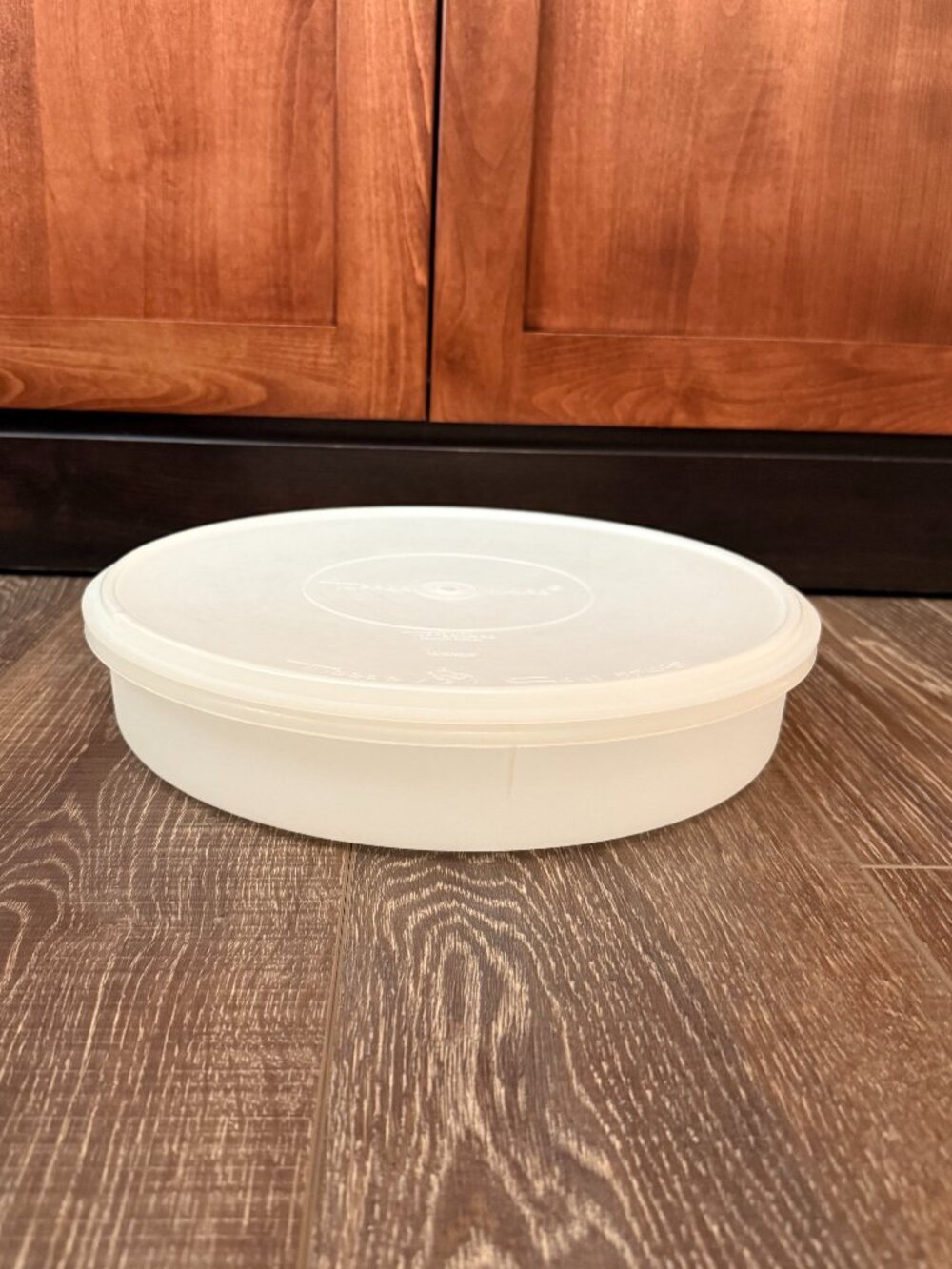 Vintage Round Pie/Cupcake Keeper